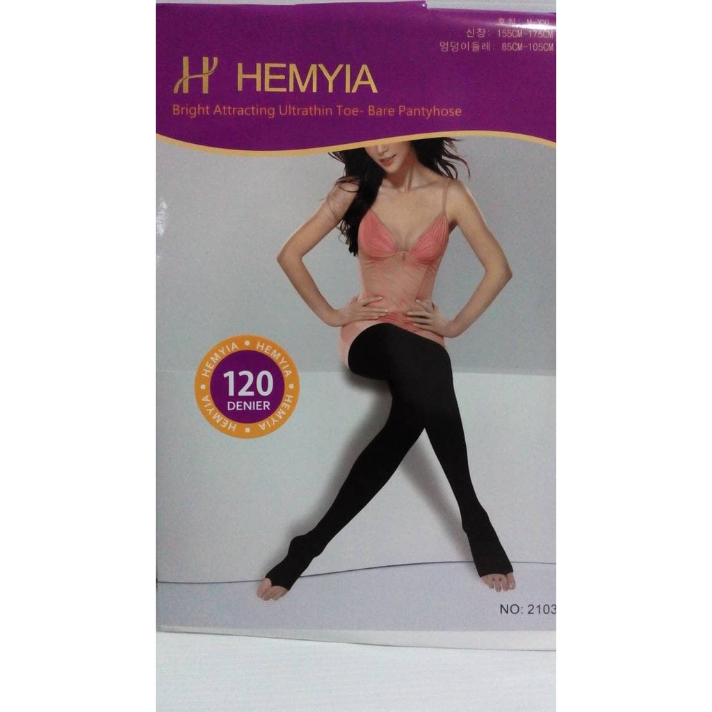 STOCKING OPEN TOE 120D / STOCKING HEMYIA / PANTYHOSE / KOREA