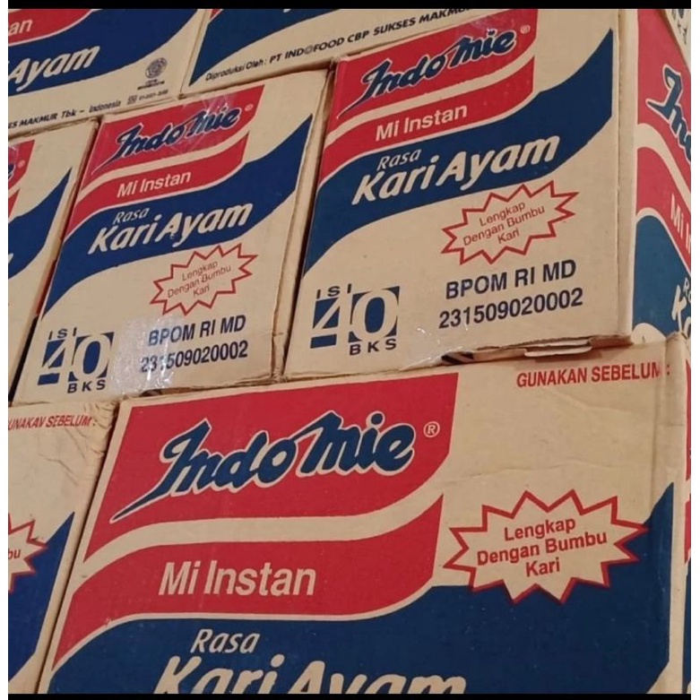 

Indomie Kari Ayam 1 Dus Isi 40