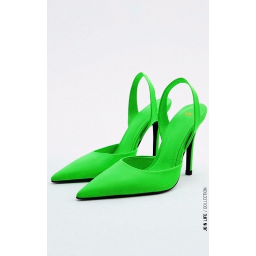 ZARAA SEPATU HELS WANITA TERBARU HEEL 12cm ZR-561