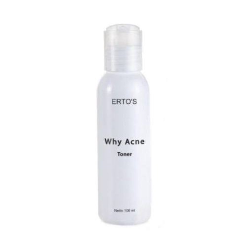 ERTOS WHY ACNE TONER PERAWATAN WAJAH JERAWAT / PEMBERSIH KULIT MUKA BERJERAWAT ORIGINAL BPOM