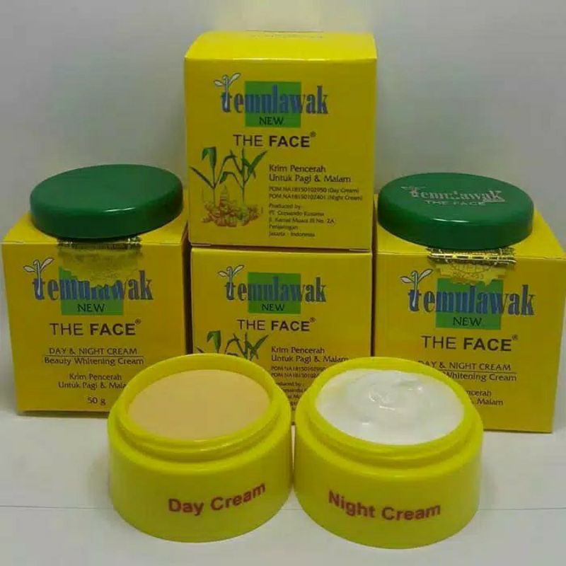 

(ORIGINAL 100 %) CREAM TEMULAWAK THE FACE SUDAH BPOM HOLO SUPER