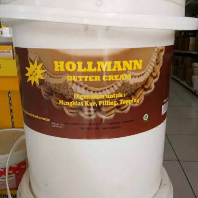 

Butter cream hollman kemasan repack 250gr