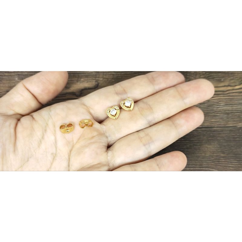 Fifi Fashion Anting Giwang Gold Model Perhiasan Lapis Emas 18K A07