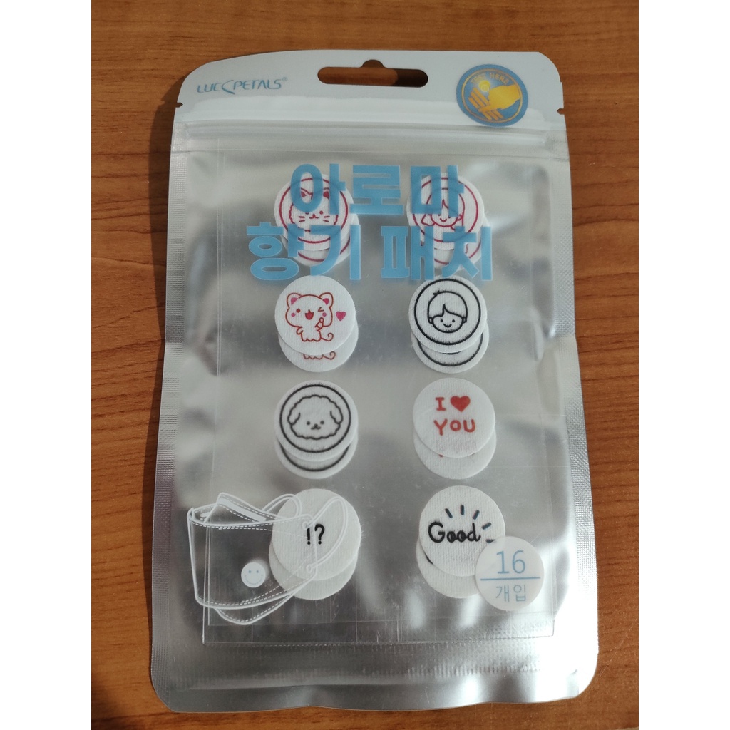 Sticker Masker Aroma Lemon / Mint Korea Mask Patch Stiker Tempel Pewangi Fresh Aromatherapy mw