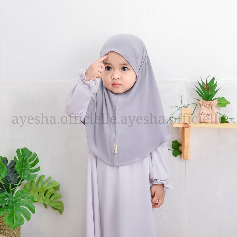 Ayesha - BALISHA BERGO ANAK | Usia 1-6th Jersey ITY Premium