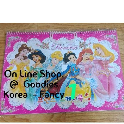 

Sketch Book Buku Gambar Spiral Princess Ori Korea Ready Stock