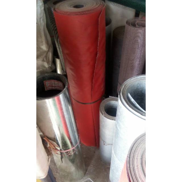 Karpet Talang Air Hitam Merah T110 (Meteran)