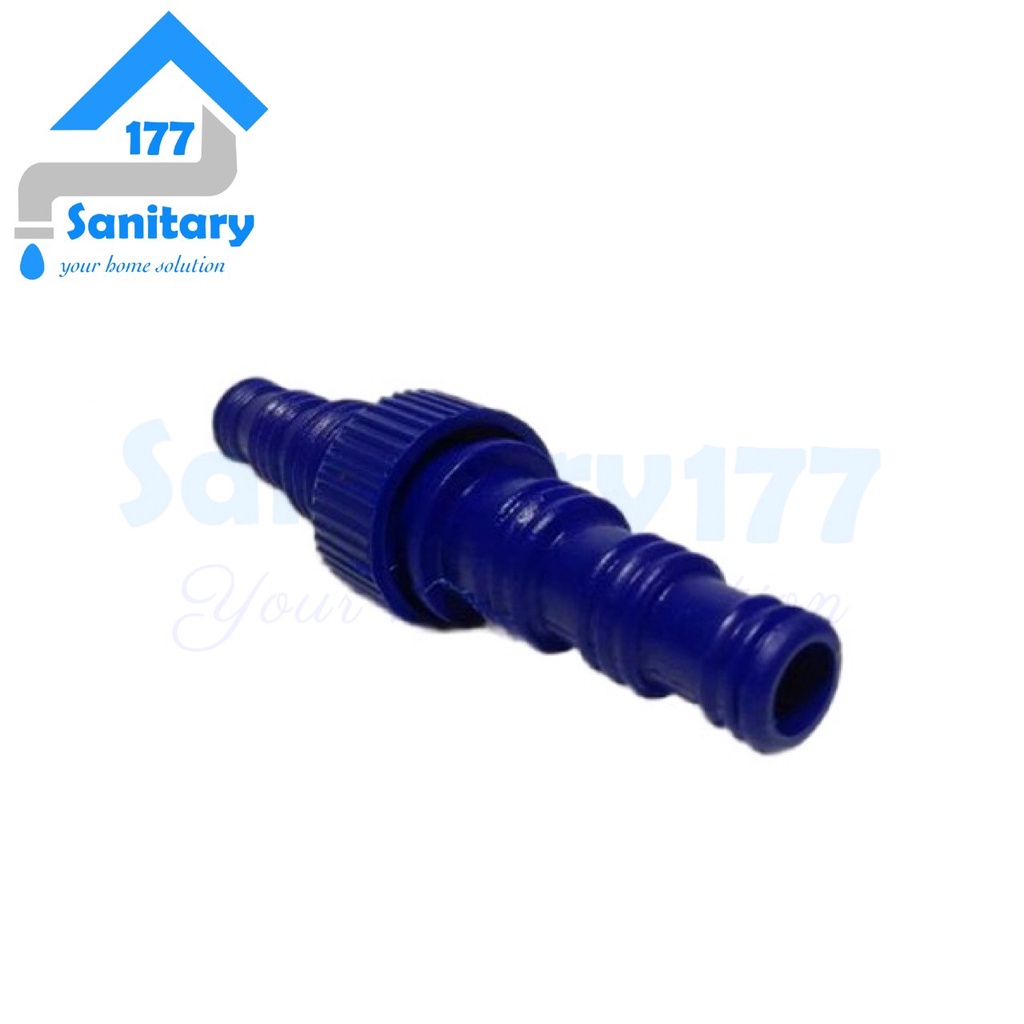 Sambungan selang air 1/2&quot;  5/8&quot;  3/4 murah pvc -sambung selang air hidup connector hose konektor conector plastik plastic