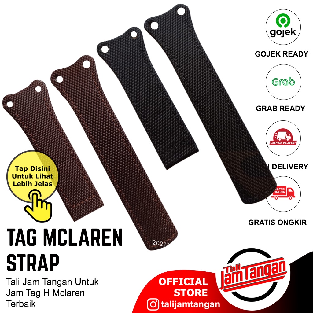 TALI JAM TANGAN TAG MCLAREN EDITION 30mm/22mm
