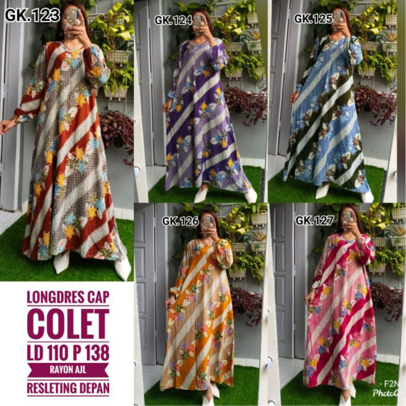 Gamis harian/longdres adem