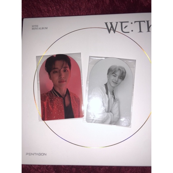 Photocard WE;TH Album Kino,Hongseok
