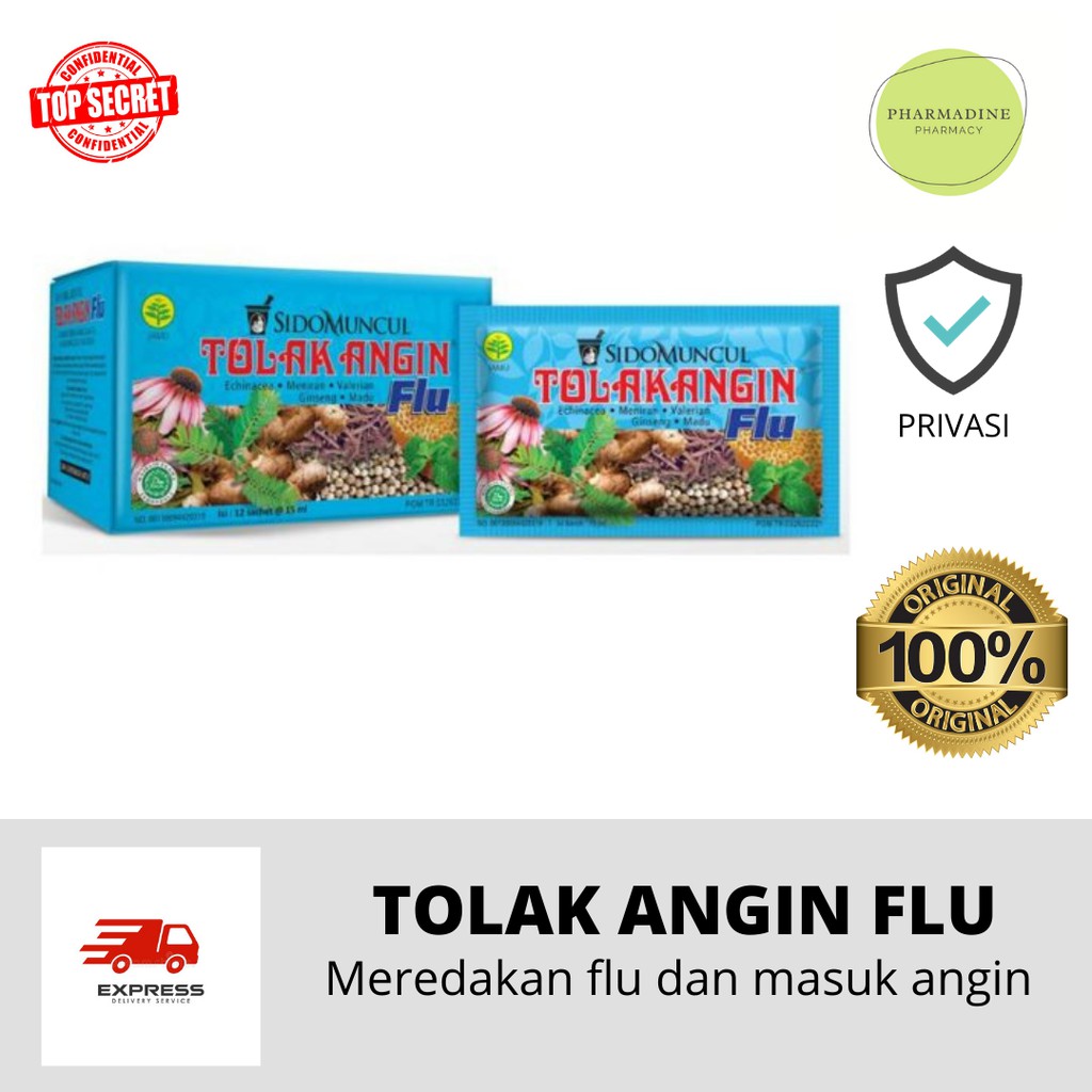 Tolak Angin Flu Mengatasi Flu Gejala Pilek Batuk Demam Pusing