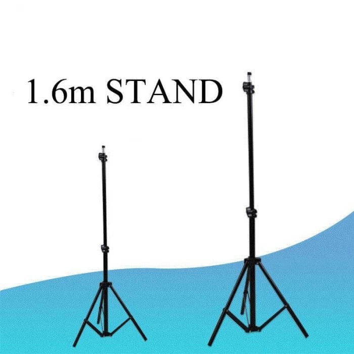 Light Stand Tripod 1.6m for Studio Lightning Portable stand lampu