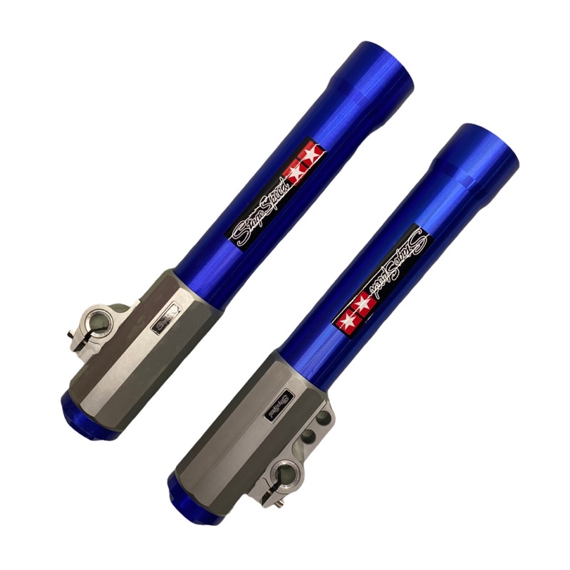 Tabung Shock Depan Stage Speed Copy Ori Plus Breket 2Piston Monoblok Big Pot 2Pin FOURSIX_46