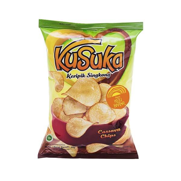 

Kusuka Kripik Singkong Keju Bakar 60 Gr