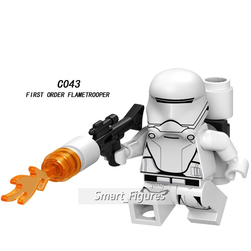 C041-c048 Mainan Mini Figure Star Wars Trooper Rebel Pilot Rebel Troop Flame Trooper