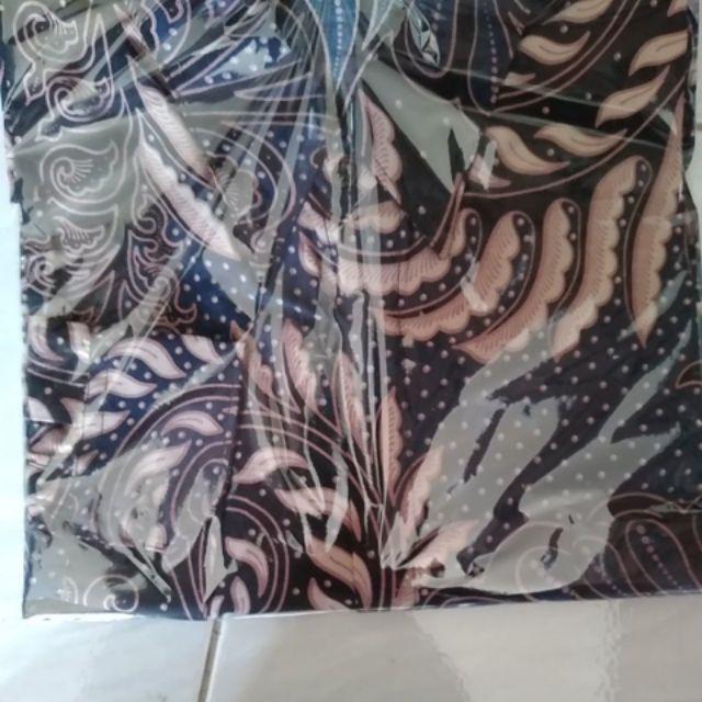 Kemeja Batik Pria Ppbtk07 Wsa04 Slim Fit Modern Elegan Baju Formal Pria Kerja Seragam Kantor