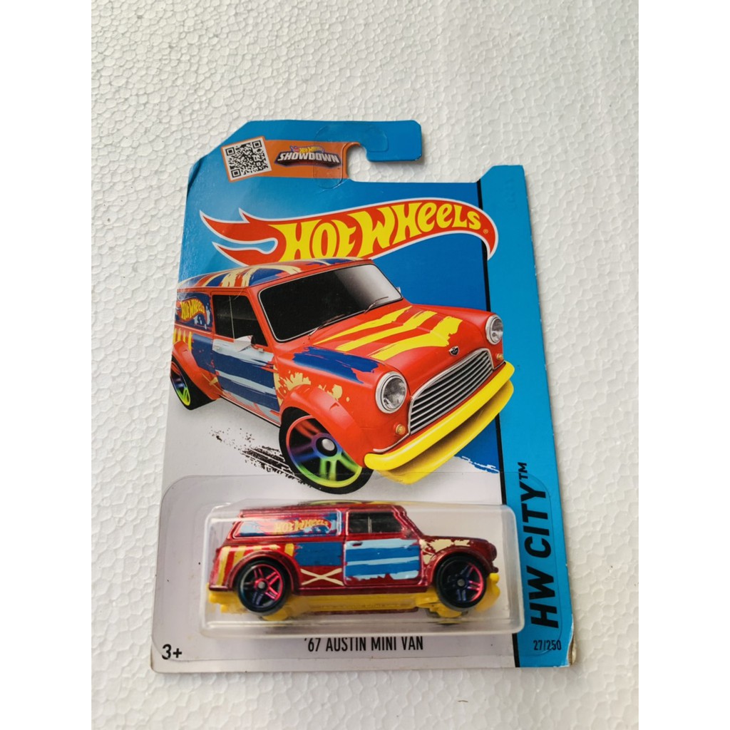 HOT WHEELS HOTWHEELS '67 AUSTIN MINI VAN MERAH HW CITY DIECAST MOBIL HOTWEEL LANGKA MURAH VW KODOK