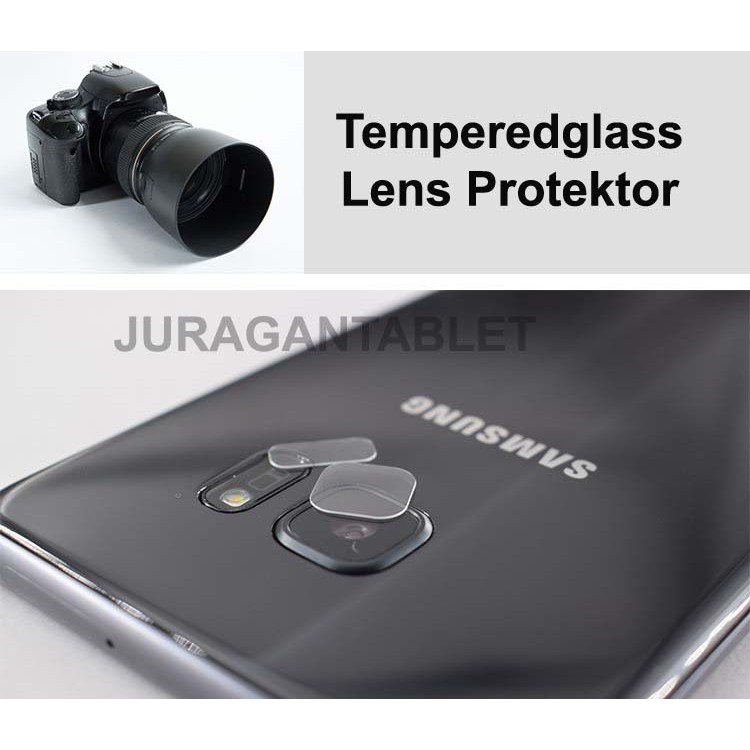 Pelindung Kamera dan Flash protektor Samsung Galaxy S 1 2 3 4 5 6 7 Edge Antigores Temperedglass