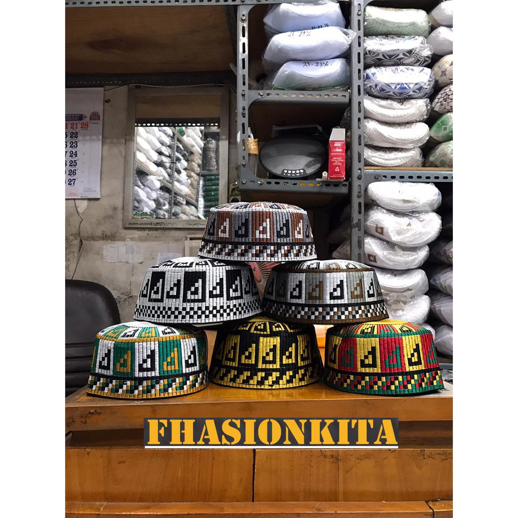 fashionkita - TERMURAH Peci Aceh Meukutop Kopiah Dewasa Aceh Pakistan
