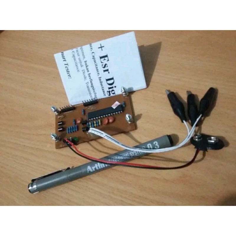 Mesin ESR Digital , Kit Smart tester+Esr in circuit