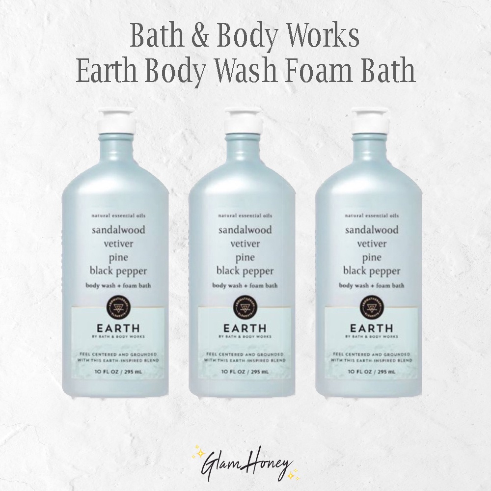Earth - Bath and Body Works (Body Wash @295ml) Foam Bath