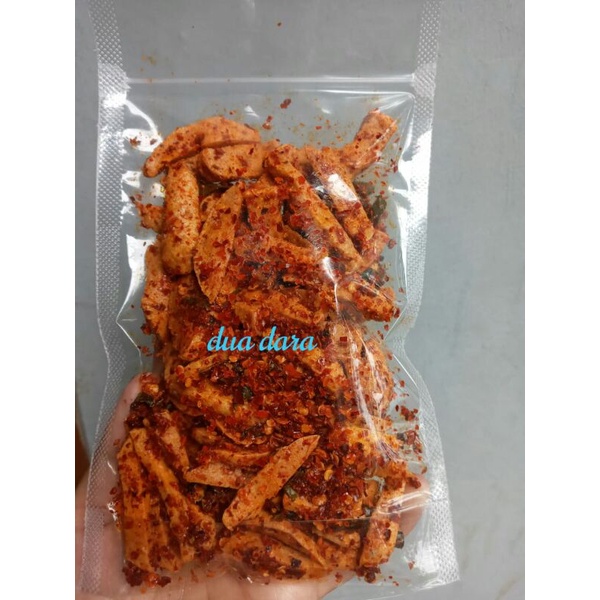 100gr Basreng baso goreng pedas daun jeruk-2