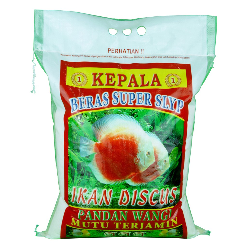 

Cik'Tin Beras - PANDAN WANGI biji beras BULAT - cap IKAN DISCUS - isi 10kg.