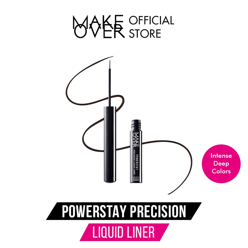 Makeover Powerstay Precision Liquid Liner Jet Black