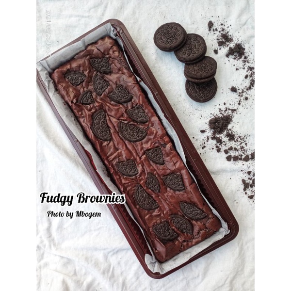 

Fudgy Brownies Mbok Gembrot