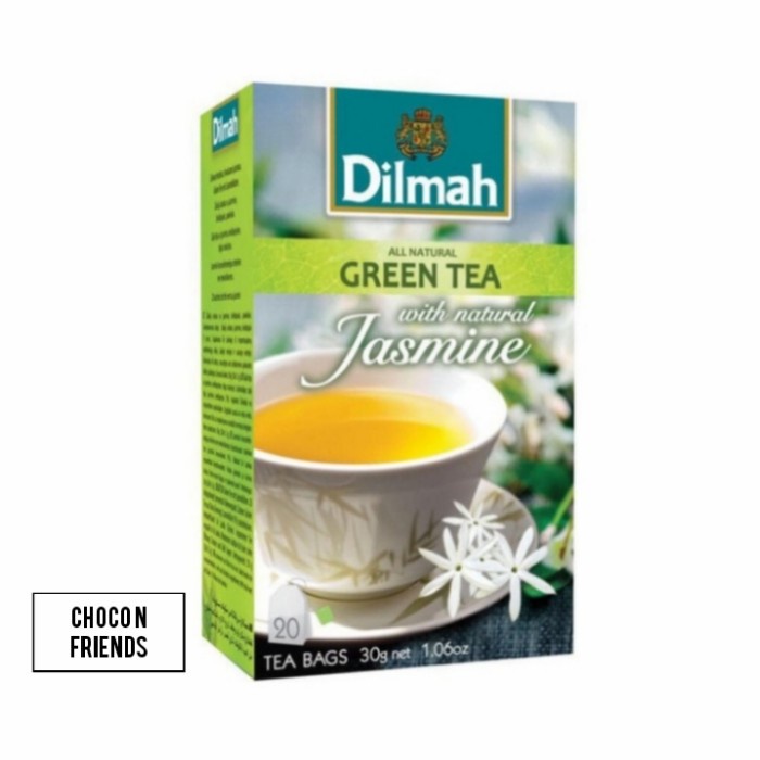 

(BISA COD) Teh Dilmah No Envelope 20 sachet Jasmine