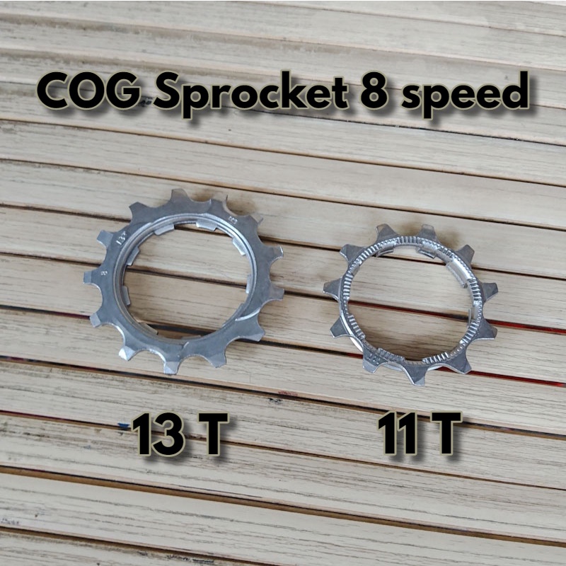 COG Gear Sprocket Sepeda 8 Speed 11T 13T