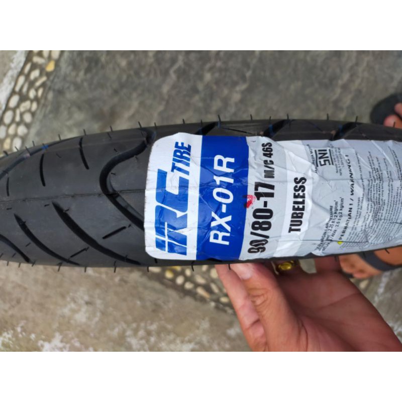Ban Luar IRC 90-80-17/ Ban Motor 90-80+17 Tubles