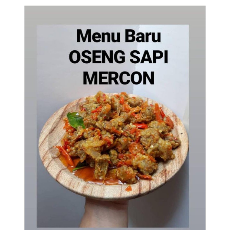 

oseng sapi mercon pedas gilak