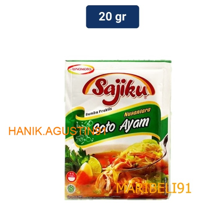 

Sajiku Soto Ayam 20 Gr MB91