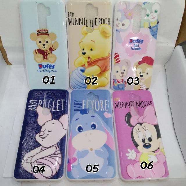 Softcase gambar xiaomi Note 8 pro