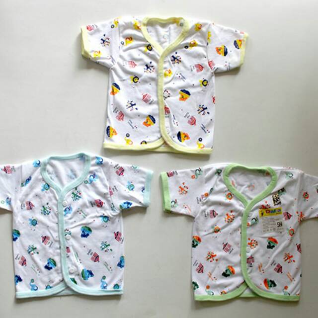 BS02 / CP21 Baju Bayi Lengan Pendek / Celana Panjang Daffa Baby