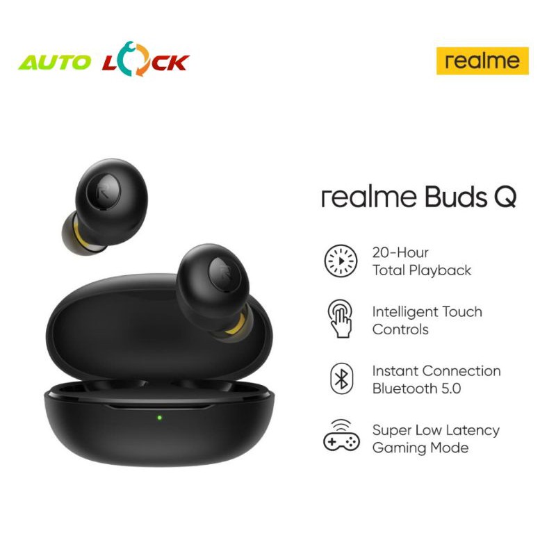 realme Buds Q / headset realme /earbuds extra bass / headset bluetooth /headset murah /headset