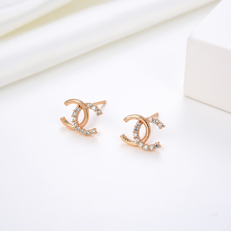 anting titanium wanita emas muda anti karat dewasa tusuk korea asli panjang dan luntur korea style selamanya dewasa 48e