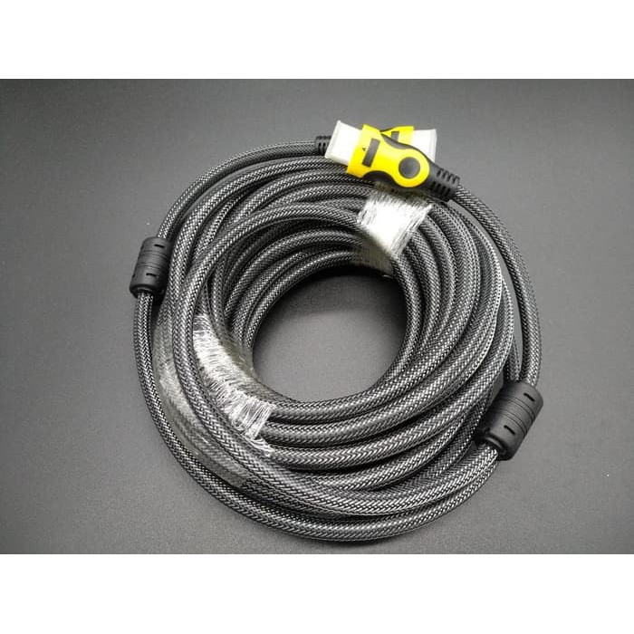 Kabel HDTV to HDTV Jaring 10Meter V1.4 1080P SERAT JARING