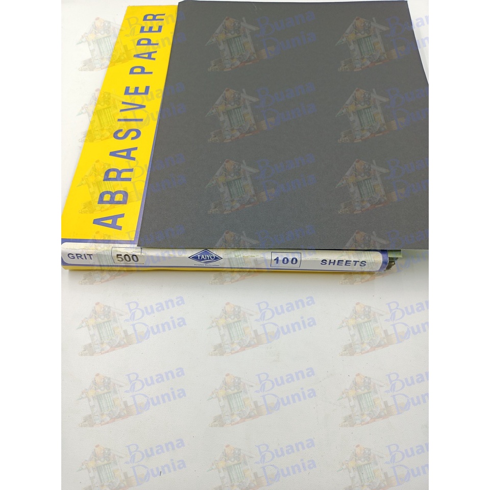 Amplas Duco TAIYO No 500 | Amplas Lembar | Amplas Kertas Grit 500