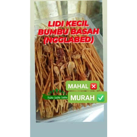 

TERMURAH LIDI KECIL BUMBU BASAH BOX 500 ML