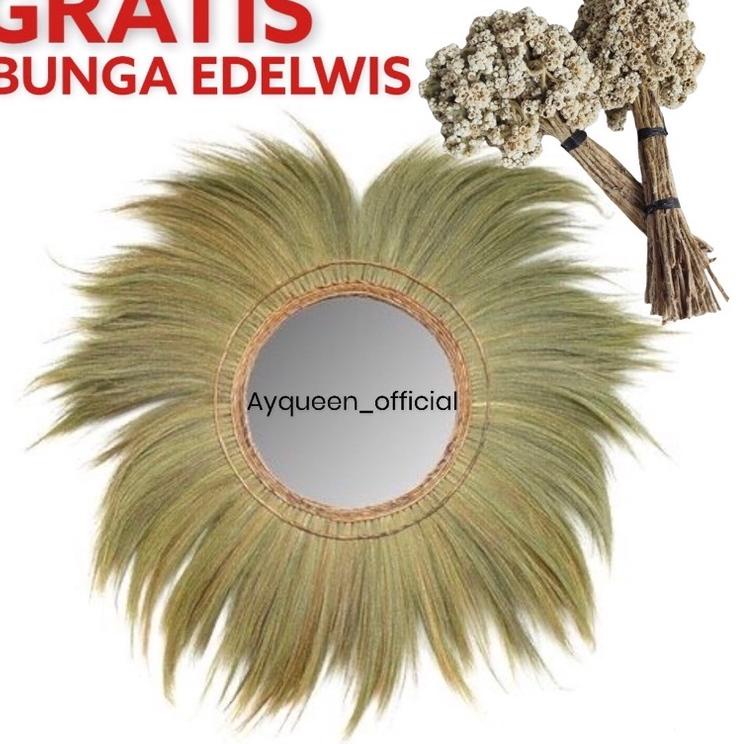 - EXPORT] 50 cm WALL DECOR  RAYUNG BULAT| RAYUNG FRAME NO MIRROR "Jpk31au22ᴵ"