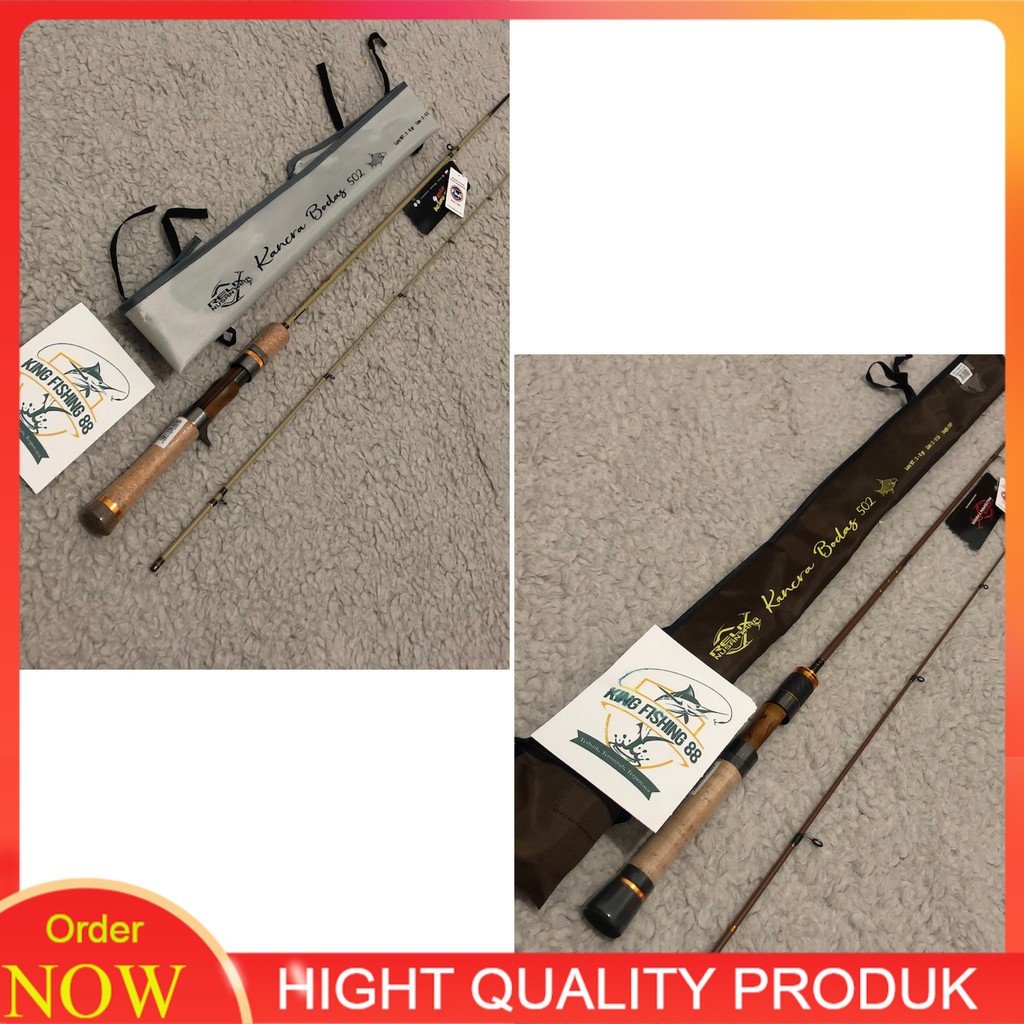 [PROMO SPECIAL] Alat Pancing Joran Pancing Relik RELIX NUSANTARA Kancra Bodas 502 150cm UL BC Castin