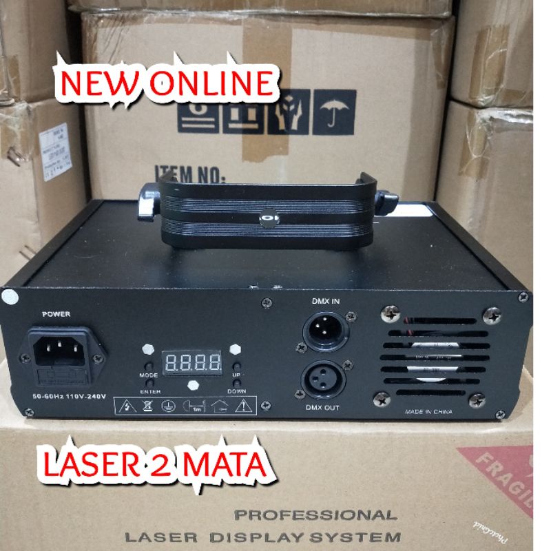 LASER PANGGUNG 2 MATA 4IN1 FULL COLOUR MERK AMATE KUALITAS DI JAMIN BAGUS