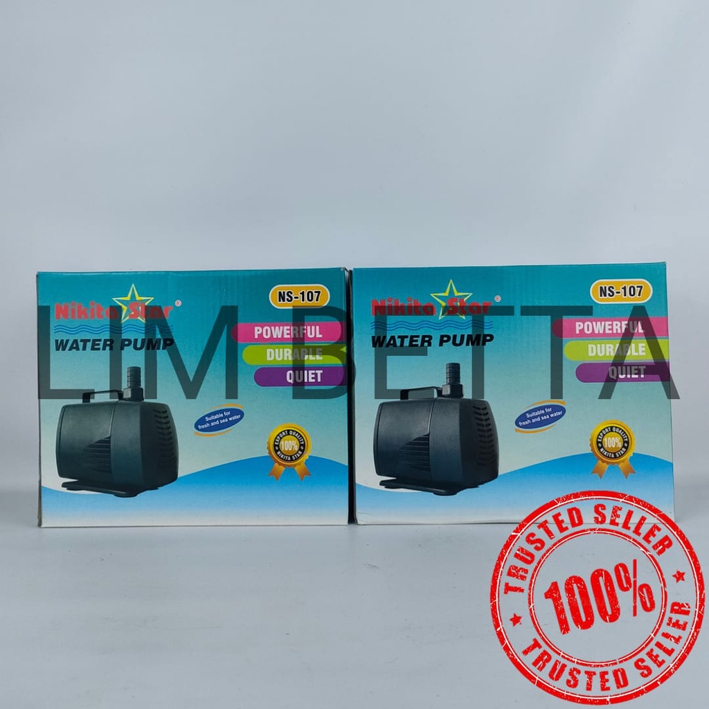 WATER PUMP NIKITA STAR NS 107 / MESIN POMPA AQURIUM