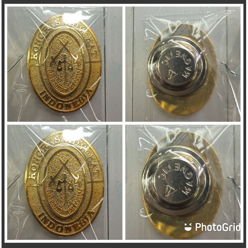 RB PIN KONGRES ADVOKAT INDONESIA/PIN ADVOKAT/ PIN KAI