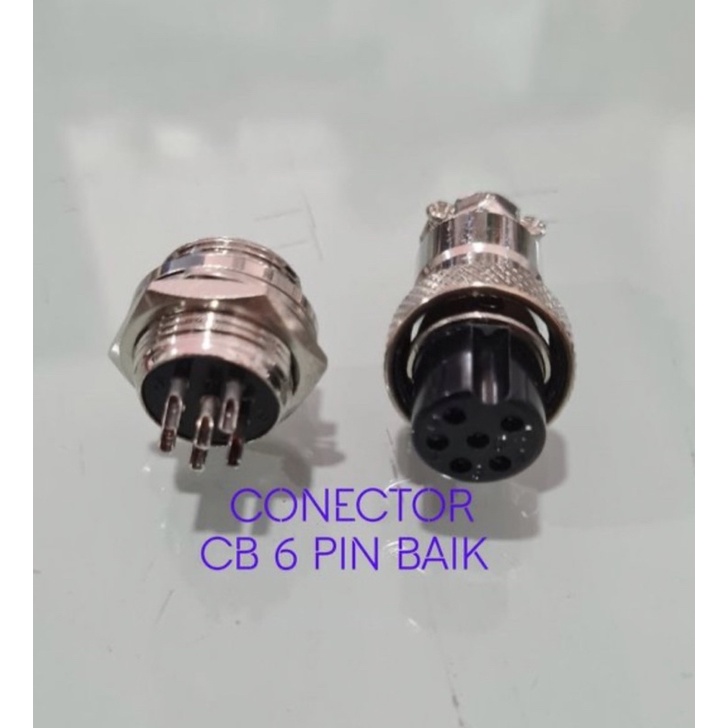 CONECTOR CB 6 Pin Baik