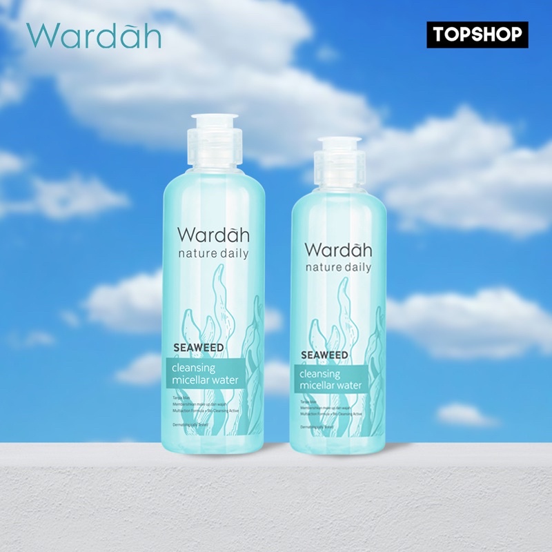 Wardah Nature Daily Cleansing Micellar Water Seaweed