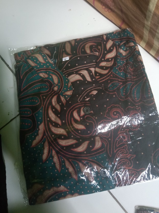 Batik Wanita Asj Sa Hrb026 Kenongo Kemeja Tosca Pendek